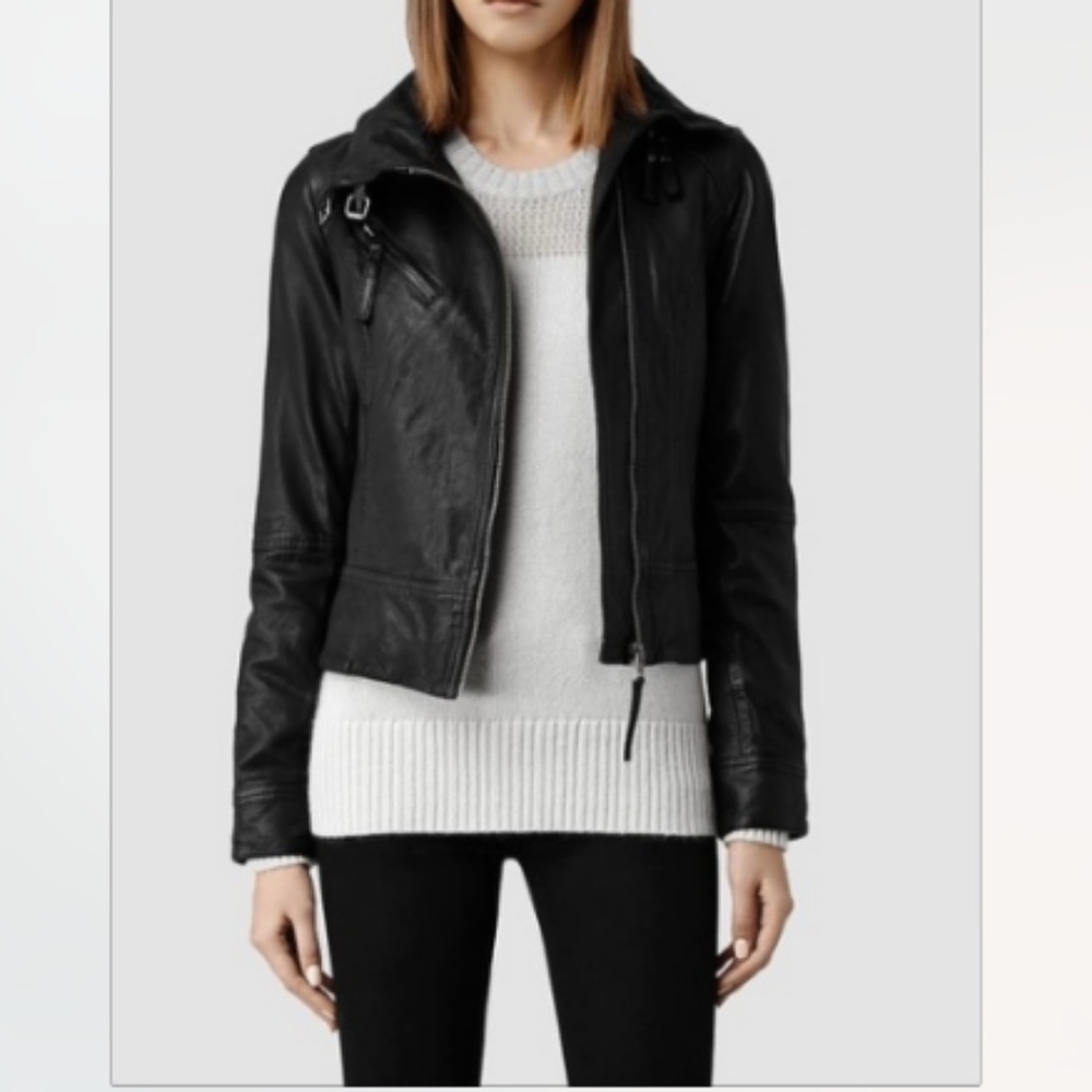 All Saints Leather Jacket